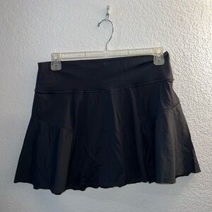Target Black Pleated Skater Mini Skirt